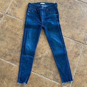 Madewell High Riser Skinny Jeans